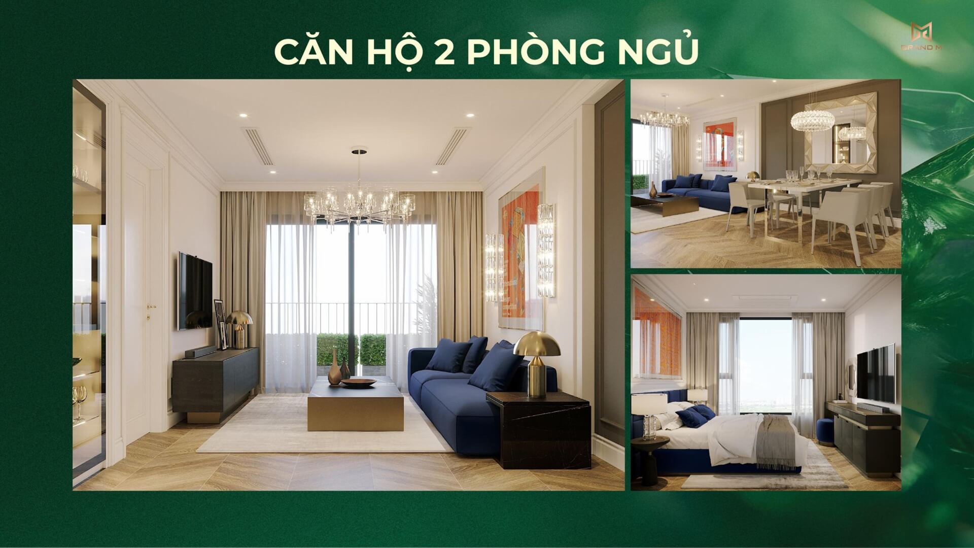 nội thất căn hộ Northern Emerald 99 Đàm Quang Trung