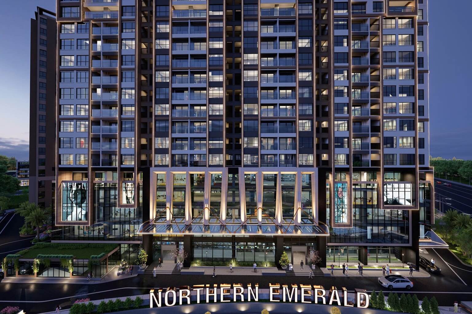 Chung cư Northern Emerald 99 Đàm Quang Trung