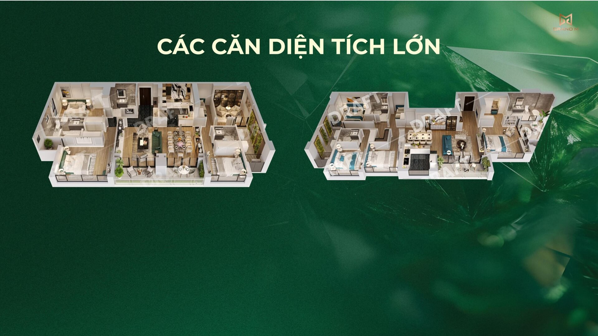 thiết kế căn hộ Northern Emerald 99 Đàm Quang Trung