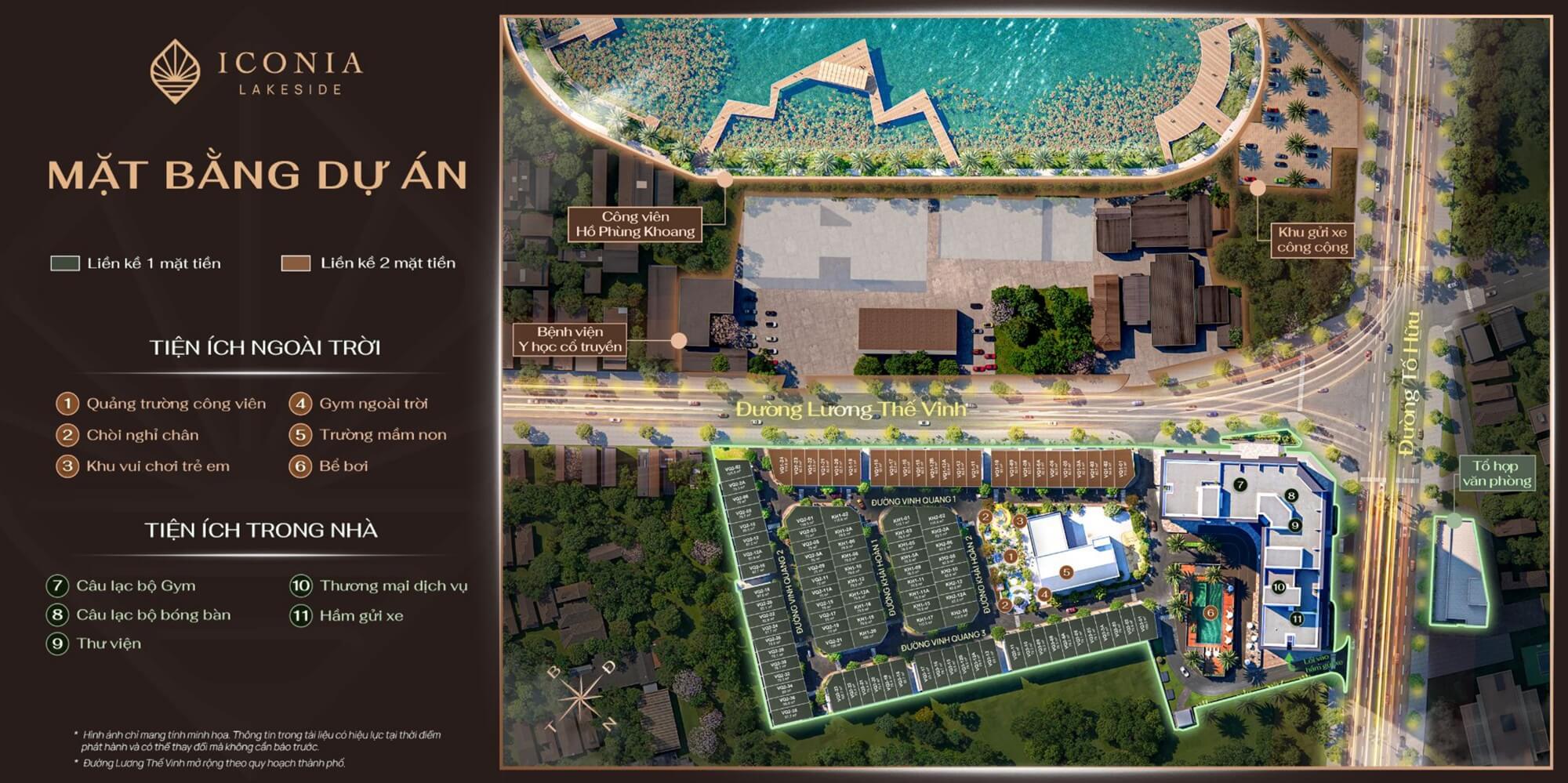 mặt bằng dự án iconia lakeside tố hữu