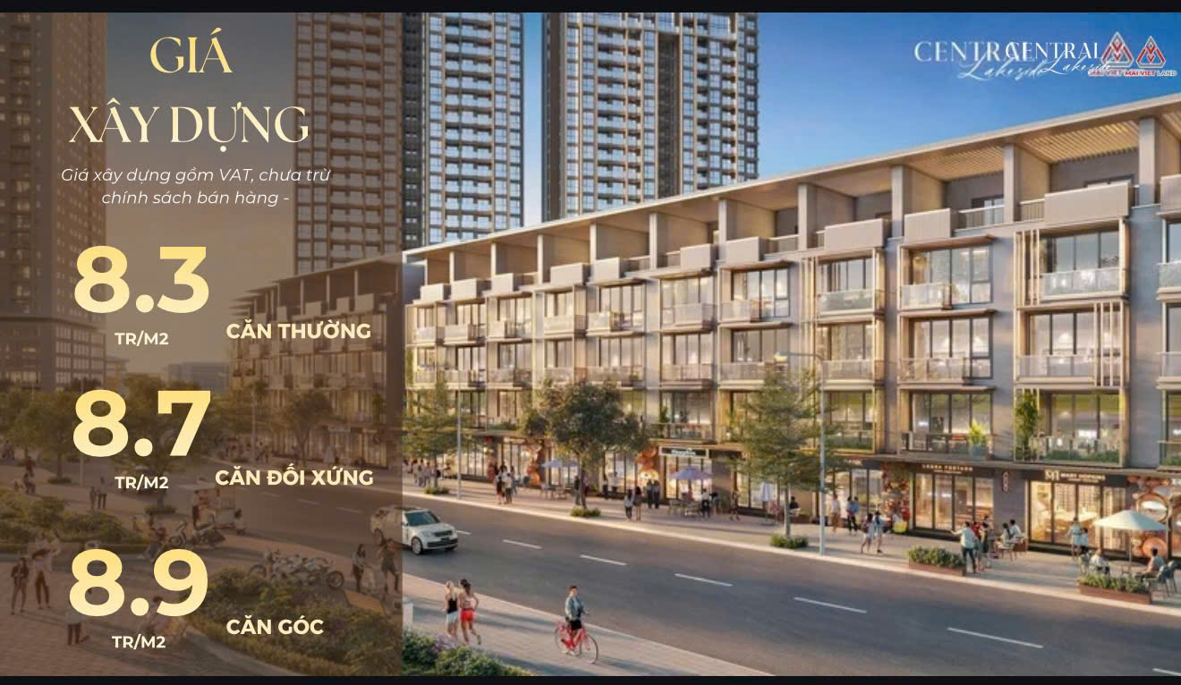chính sách bán hàng dự án central lakeside tố hữu