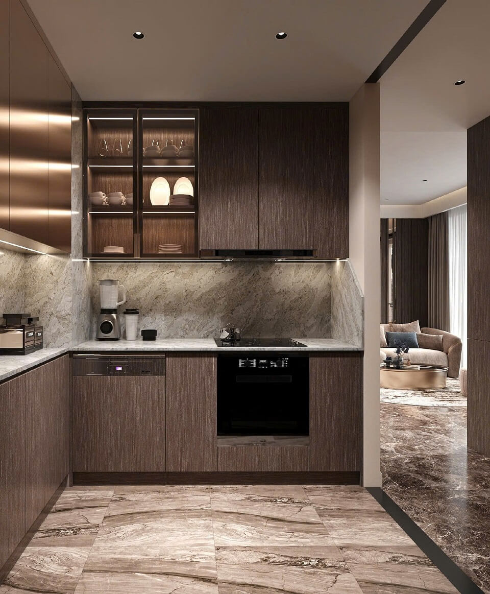 nội thất căn hộ 3 phòng ngủ dự án kepler tower mỗ lao hà đông