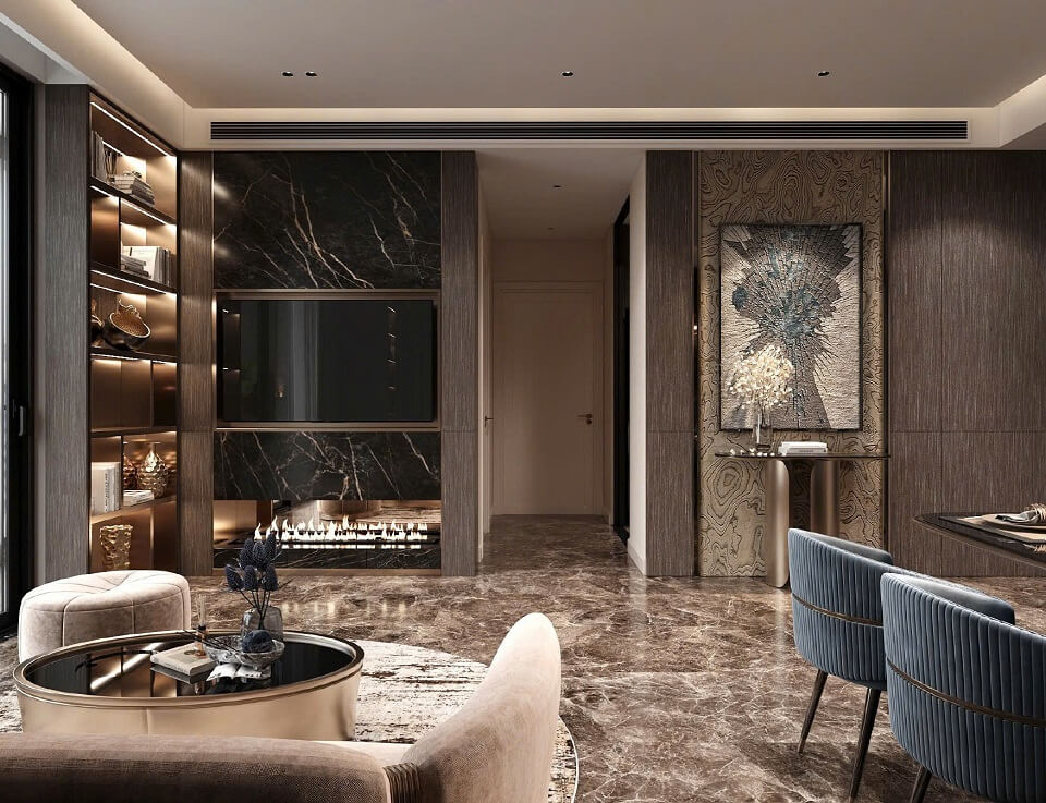 nội thất căn hộ 3 phòng ngủ dự án kepler tower mỗ lao hà đông